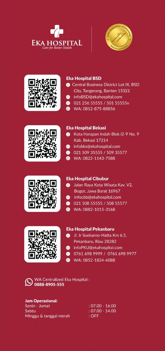 Paket Medical Check Up Eka Hospital 2